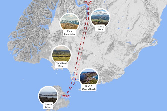 Stewart Island Fly Explore Fly ex Queenstown by Glenorchy Air - Queenstown to takeoff: what the day’s flow looks like