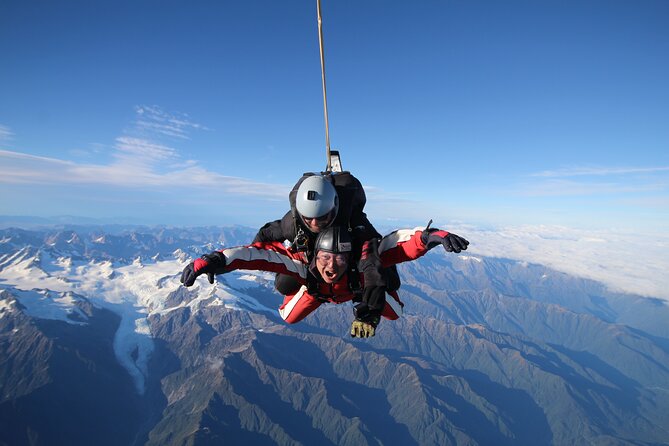 Tandem Skydive 13,000ft from Franz Josef - Key Points Before You Go