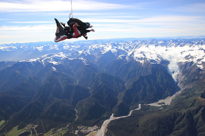 Tandem Skydive 13,000ft from Franz Josef - Getting From Franz Josef Village to the Plane (3 Hours Total)
