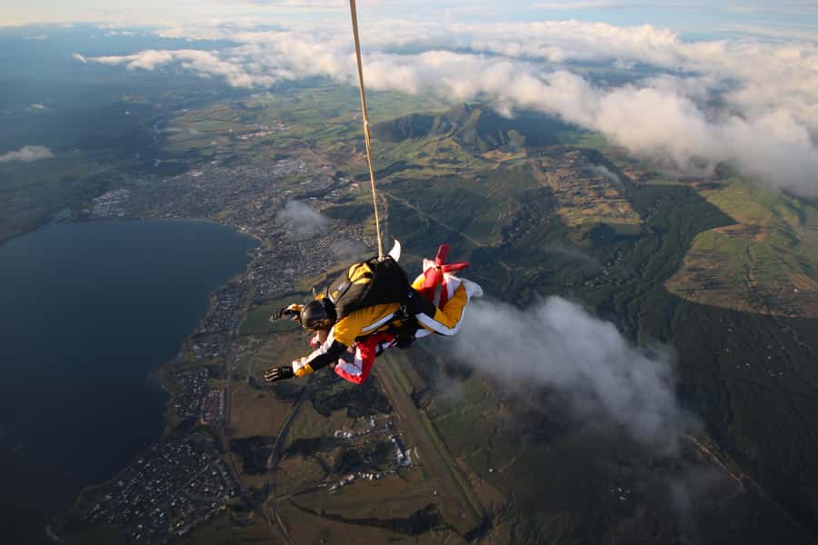 Tandem Skydive Experience in Taupo - The Parachute Ride Back Down, Plus the Post-Jump Keepsakes