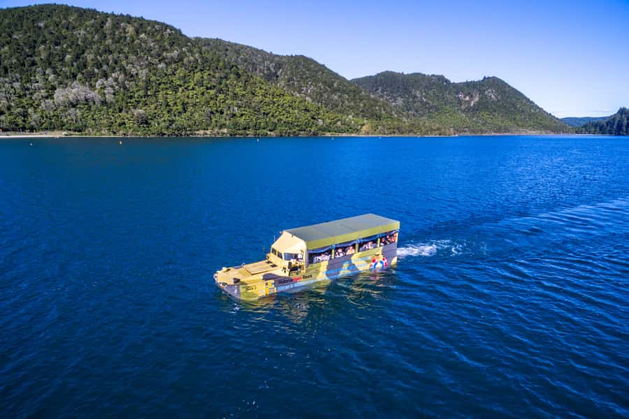 Tarawera and Lakes 2-Hour Duck Eco Tour - A WWII Duck Tour Is More Than a Gimmick