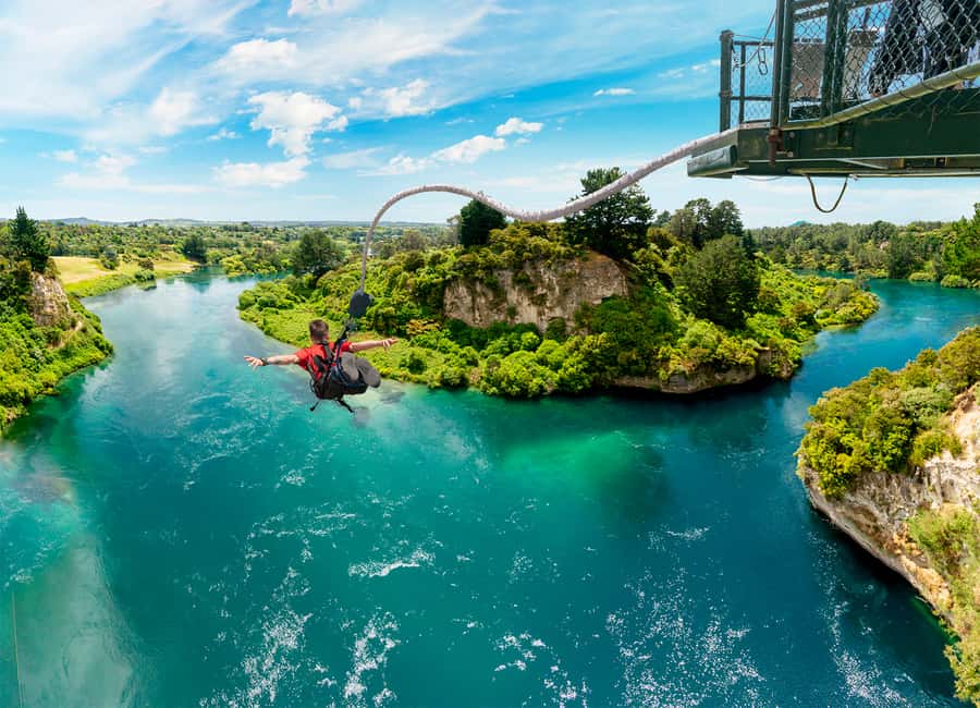 Taupō: AJ Hackett Taupō Bungy - NZ's Highest Water Touch! - The 1-Hour Plan, From Check-In to Jump Time