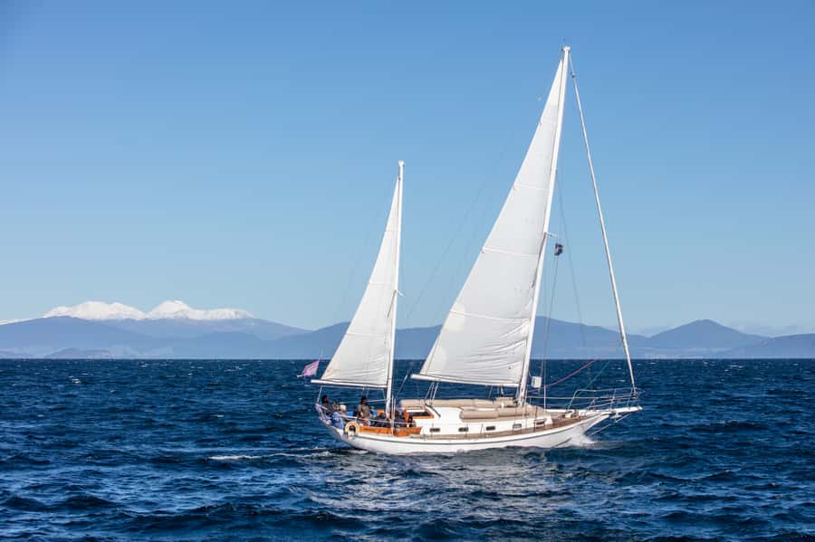 Taupō: Sail Barbary Eco Sailing to the Maori Rock Carvings - Why this electric sail feels special on Lake Taupō