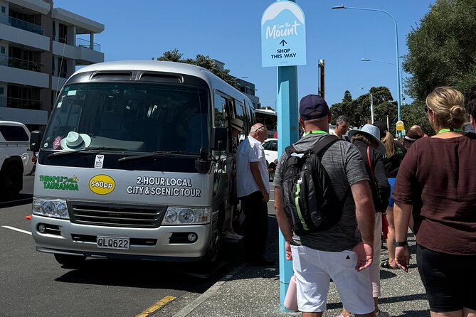 TAURANGA City & Scenic Sightseeing 2-hour Local Bus Tour - Where You Start: Mount Maunganui Pickup Near the Port