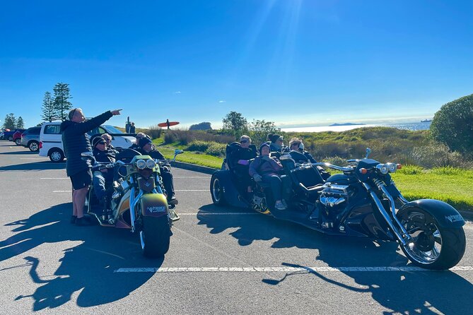 TAURANGA SHORE EXCURSION: Epic 25 min V8 Trike tour of Mt Maunganui & Tauranga - Weather, reschedules, and how to stay flexible