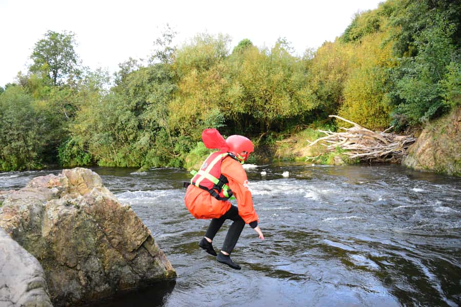 Te Awa Kairangi Grade 2 Scenic Duckie Tour - Gear Up and Jump In: Rope Swing and Rock Jumps on Grade 2 Water