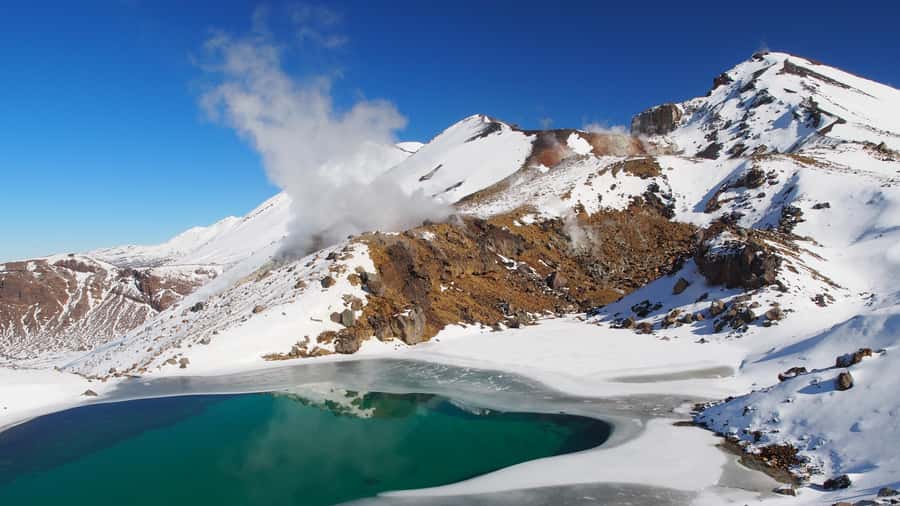 Tongariro Alpine Crossing: Premium Guided Hike - Volcanic craters, sulfur colors, and that eerie rock texture