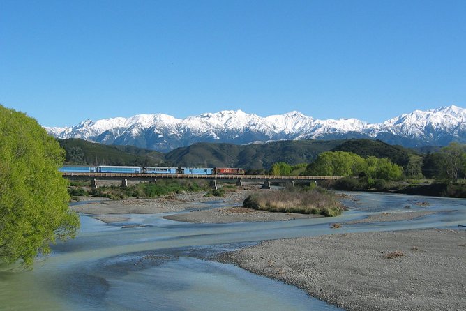 Tranz Alpine Train Tour - A Small-Group Southern Alps Day with Real Breathing Room