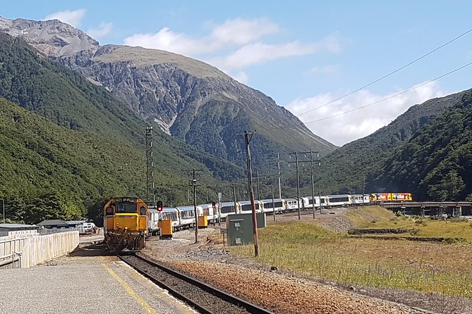 Tranz Alpine Train Tour - Back to Christchurch by Car, Same Day, No Overnight Planning
