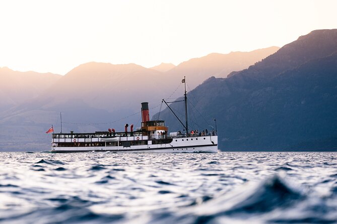 TSS Earnslaw Lake Wakatipu Steamship Cruise from Queenstown - Mountain views, clouds, and how to choose your departure time