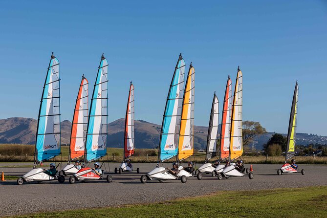 Uniquely Kiwi Landsailing Adventure - Kiwi Blokart Racing, Without the Bike Hassle