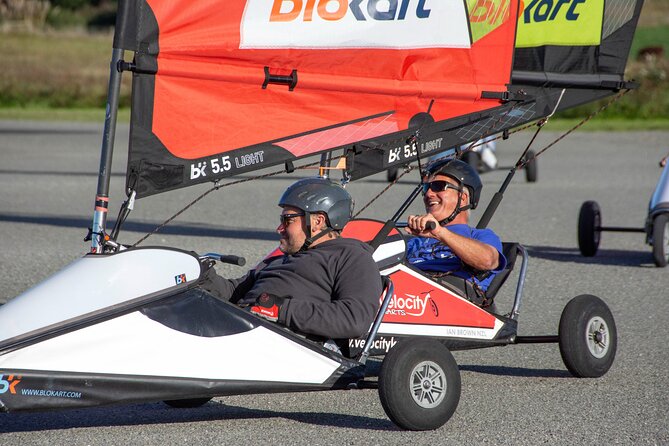 Uniquely Kiwi Landsailing Adventure - Custom-Built Track Near Christchurch and Lyttelton