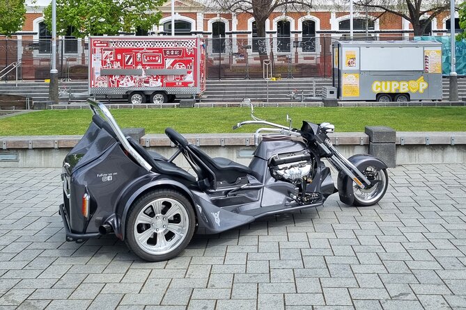V8 Trike Private Tour of Christchurch - Canterbury Museum: why a quick exterior stop can still help you plan
