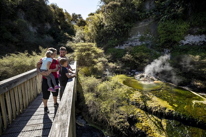 Volcanic Valley Self Guided Walking and Hiking at Waimangu - Shuttle Bus Return, The Real Time-Saver