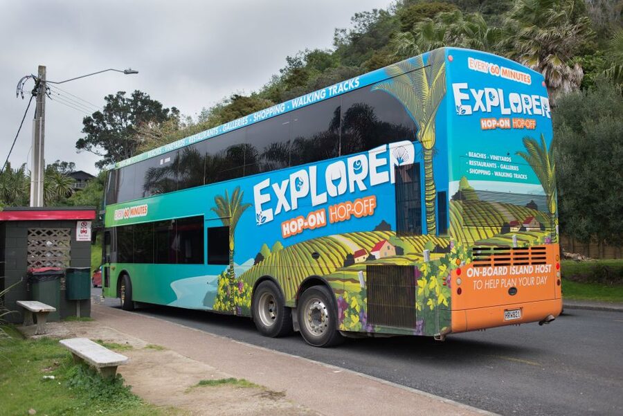 Waiheke Island: Ferry & Hop-On Hop-Off Explorer Bus Tickets - Beaches and Whakanewha nature time: Onetangi and beyond