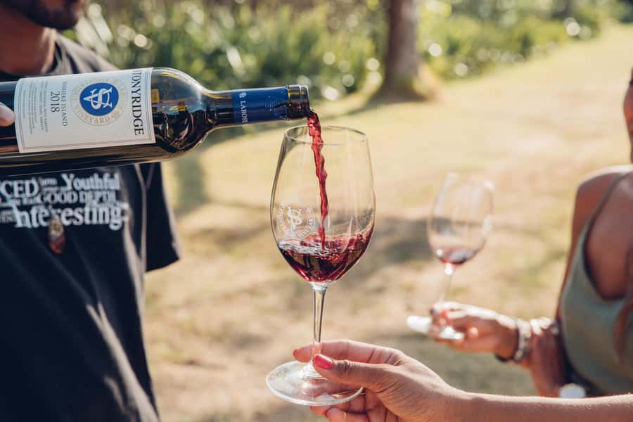 Waiheke Island: Scenic Island Wine Tour & Local Wine Tasting - Oneroa Village and the beach walk: the breaks that prevent wine fatigue