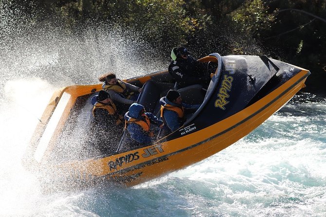 Waikato River Jet Boat Ride from Taupo - Aratiatia Scenic Reserve: when the speed slows just enough