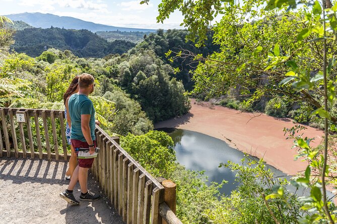 Waimangu Geothermal Valley & Lake Rotomahana Tour – 7hrs - Inferno Crater, hot springs, and wildlife on the trail