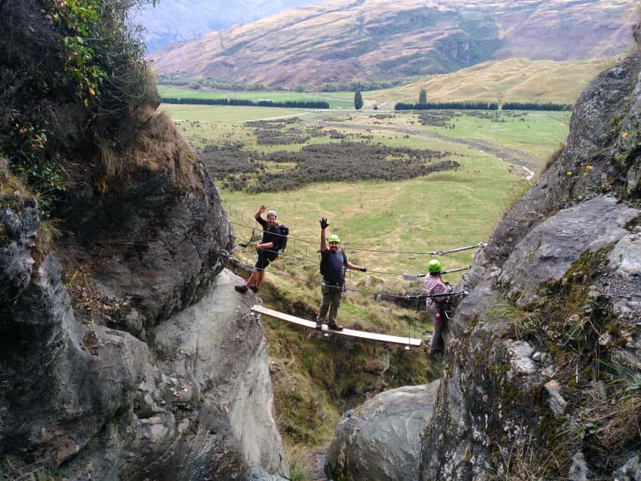Wanaka: 2-Hour Beginner Waterfall Cable Climb - Suspension bridges and hidden pools: the heart-pounding part (with support)
