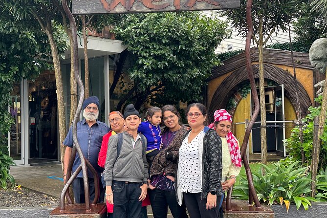 Wellington city heights shared sightseeing tour - Weta Cave: photo-friendly stop for Peter Jackson fans