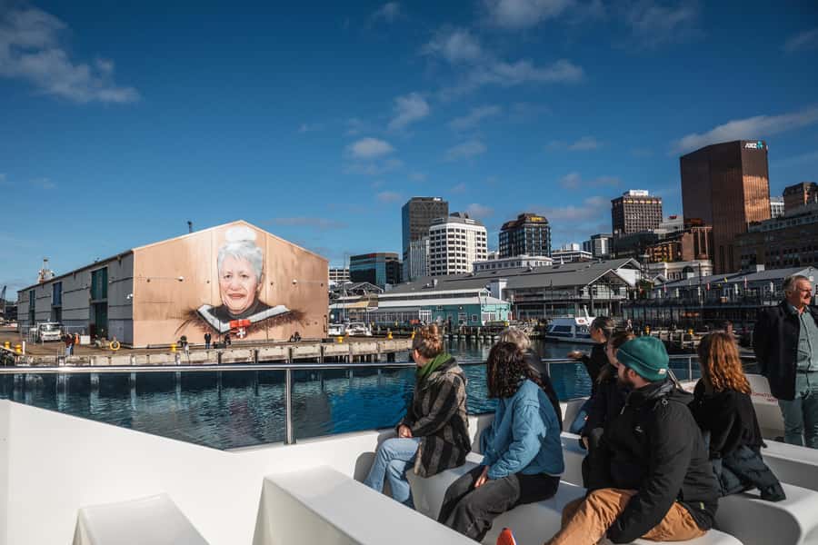 Wellington: Commentated Harbour Explorer tour - Your 90 minute harbour loop, what you do onboard