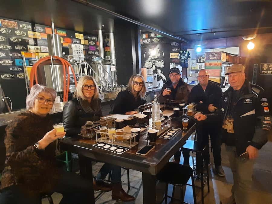 Wellington Craft Brewery Half-Day Guided Tour with Tastings - Petone: a very short Wellington-style stop