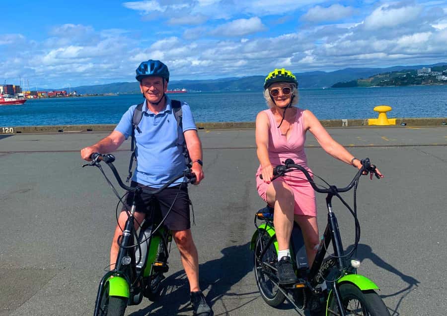 Wellington: Electric Bike Rental - Weather reality: Wellington wind can change everything