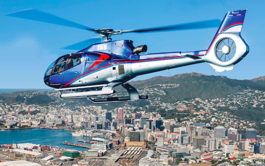 Wellington Helicopters Scenic Harbour Flight - Tectonic terrain and the 1855 earthquake story you can see, not just read