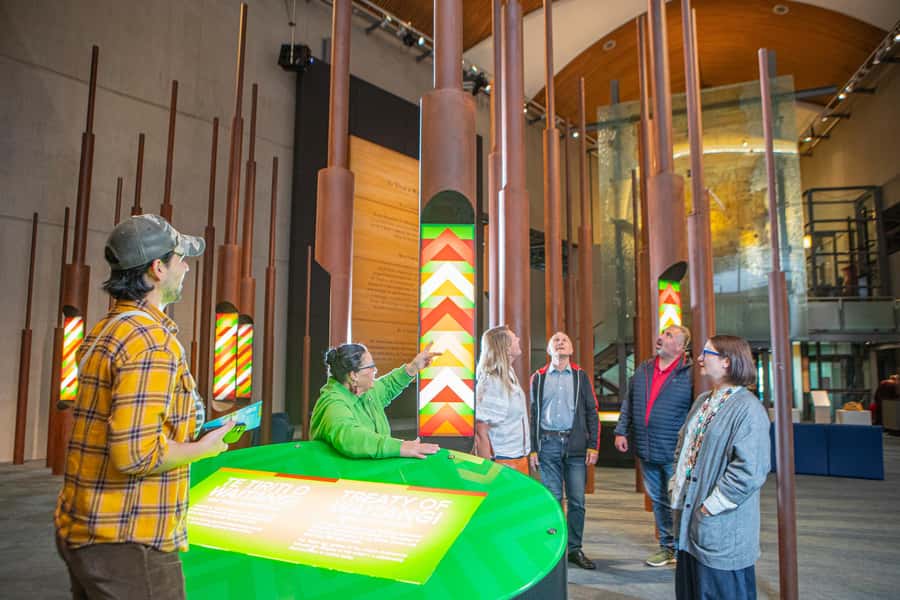 Wellington: Museum of NZ Guided Tour & General Admission - Meeting point: arrive ready to go up to Level 2