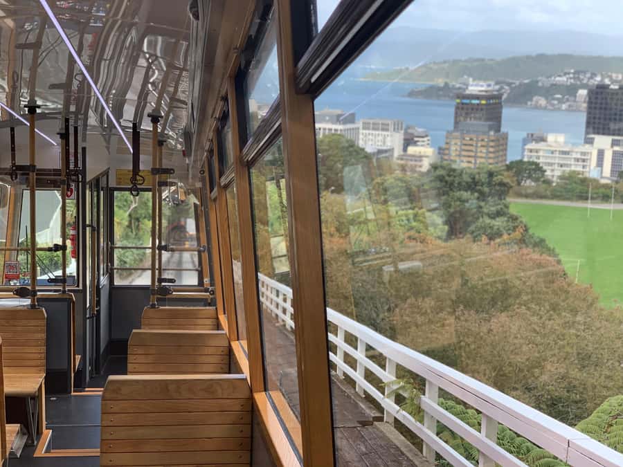 Wellington: Return Cable Car Ticket - The funicular ride up: tunnels, bridges, and three historic stops