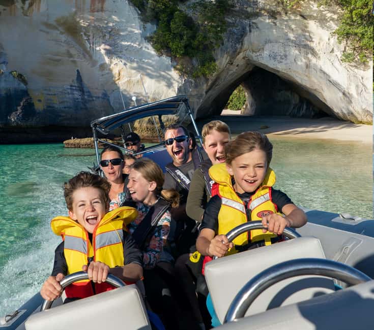 Whitianga: Cathedral Cove Thrilling Boat Tour and Snorkeling - Whitianga’s Cathedral Cove, done with speed and close access