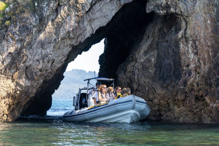 Whitianga: Cathedral Cove Thrilling Boat Tour and Snorkeling - Cathedral Cove and Shakespeare Cliff, why the viewpoint from water hits different