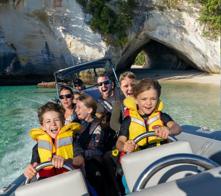 Whitianga: Cathedral Cove Thrilling Boat Tour and Snorkeling - Value for $82, what you are really paying for