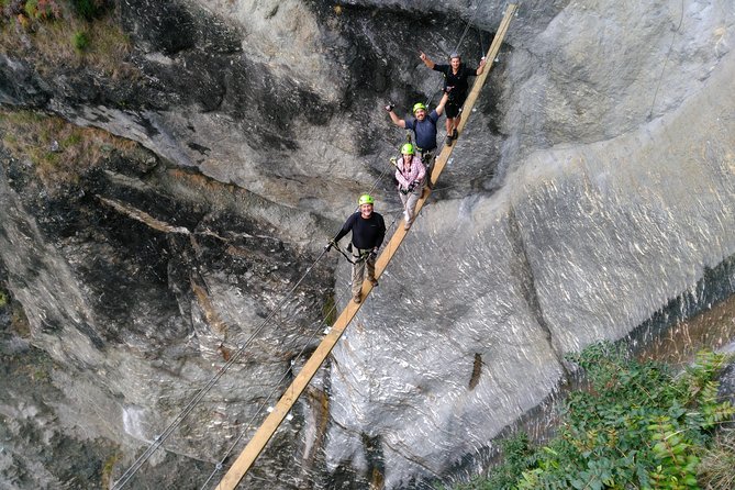 Wildwire Wanaka- Level 2 (4 Hours) - Lunch beside the falls: the break that actually helps you finish