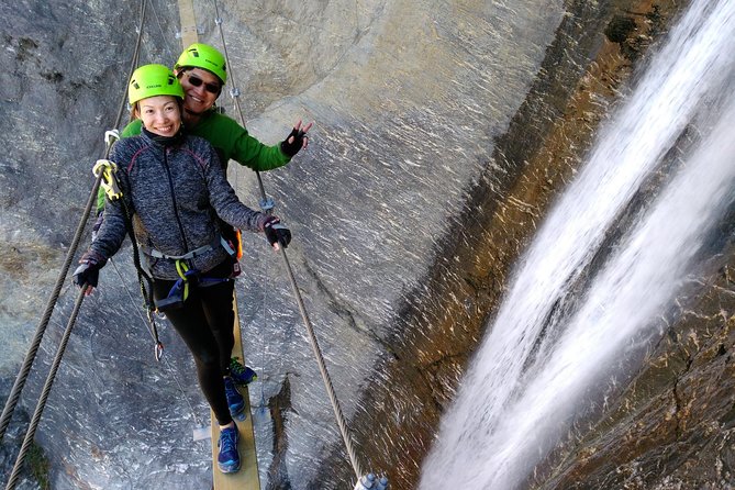 Wildwire Wanaka- Level 2 (4 Hours) - What to wear and bring for steel ladders and wet rock
