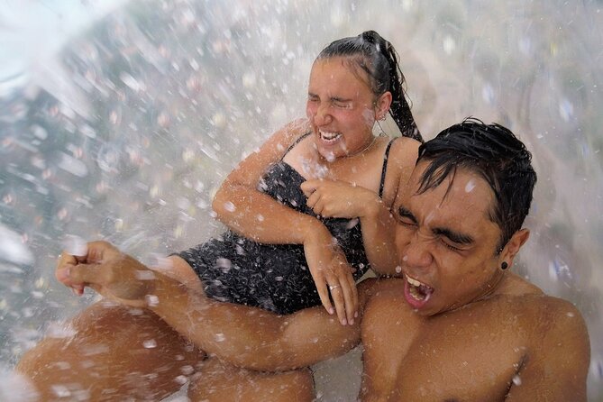 Zorb Inflatable Ball Ride from Mount Ngongotaha in New Zealand - Wet fun is the deal: what you should bring